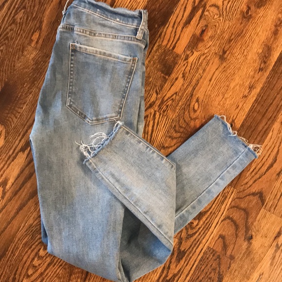 GARAGE Denim High Rise Distressed Jeans - Picture 2 of 10